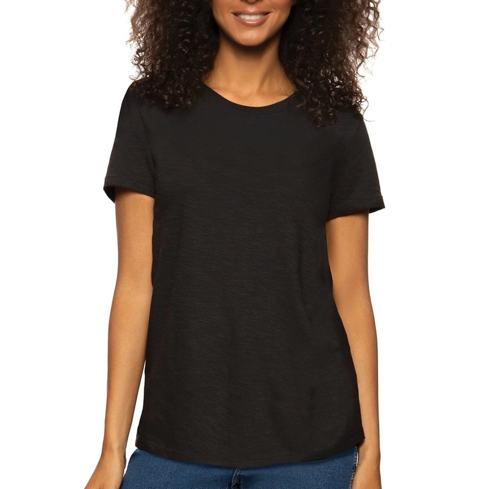 Felina slub jersey crew neck tee